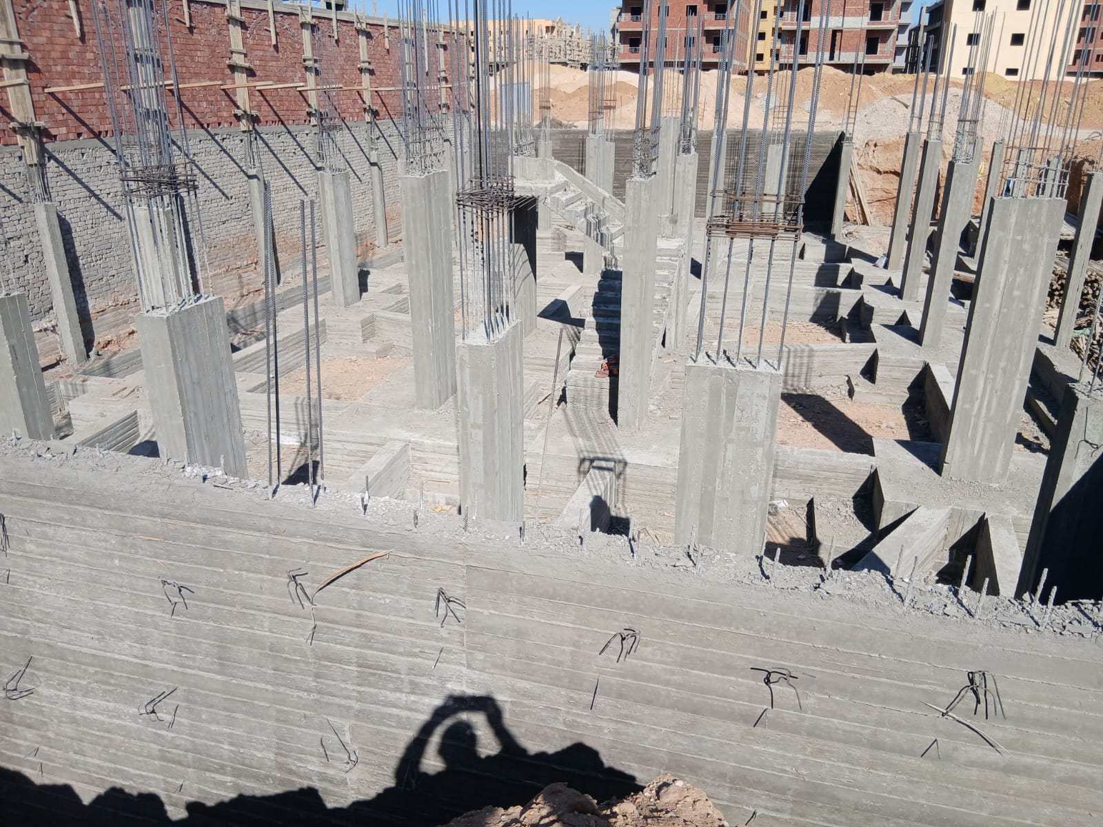Concrete columns
